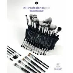 MONTOC MAKEUP - MONTOC KIT DE BROCHAS PROFESIONAL X 50