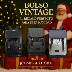 BOLSOS Y ACCESORIOS MB - Bolso Vintage 4.0 para Hombre REGALO NAVIDAD