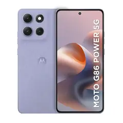 MOTOROLA - Celular G86 Power SIM+ eSIM 5G 667 256GB 8GB IP68 IP69 6720mAh 30W Lila