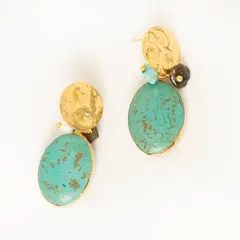 ENIGMA - Aretes Duna Turquesa