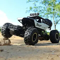 GENERICO - Carro 4x4 Control Remoto Monster Truck Rock Crawler Con Humo