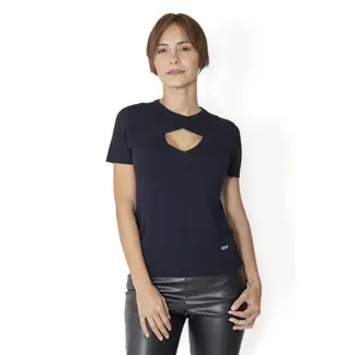 DKNY - Blusa Blk para Mujer Negro