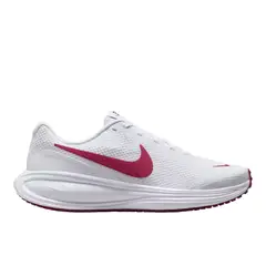 NIKE - Tenis W Revolution 8 Mujer-Blanco/Rojo