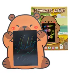 TECNOHOGAR JS - Tablero Magico Dibujo Pizarra Lcd Capibara Carpincho Café