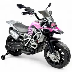 BRITOCHET - REF GS-1290 Moto Eléctrica Niño Niña Acelerador Manual Ll/Goma 3 a 9 Años