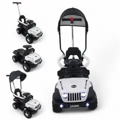 BRITOCHET - REF LE-02A Carro Paseador Montable Niño Cuatrimoto 1 a 3 Años Ll/Evagual