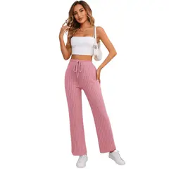 YOGA & GYM - Pantalones De Canalé De Punto