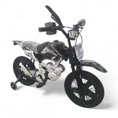 BRITOCHET - REF TOR-16B Bicicleta Bicimoto Rin 16 Niño Niña Sonido Real De Moto 4 a 9 Años