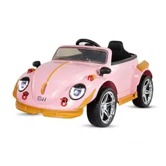 PRINSEL - Carro electrico Niño Montable Rocket Pink 12V