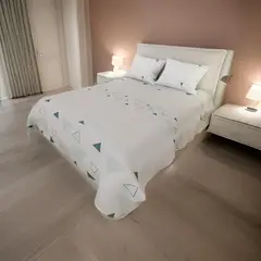 ELEGANT - Juego de Sabanas Algodón 250 Hilos Cama Doble 140 x 190