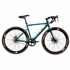 SFORZO - Bicicleta Hola Fixed Freno Disco Sin Cambios