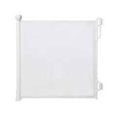 CARESTINO - Reja de Seguridad Retráctil 140x84cm Blanco