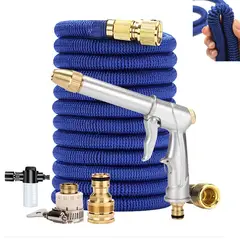 GENERICO - Manguera Expandible Pistola Lavado Carro Moto Alta Presión