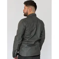 ABC JACKETS - Chaqueta para hombre cuero sintético urbana