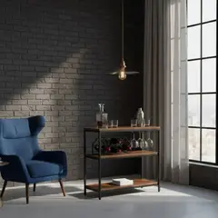 22 GRADOS DECORACION - Bar Apolo 100cm x 40cm Formica y metal