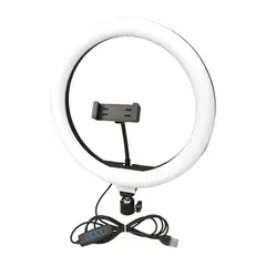 GENERICO - Aro De Luz Led Para Foto Y Video - 26cm