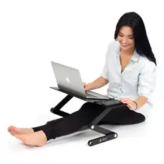 GENERICO - Mesa Base Refrigerante Portátil y Ventiladores Potentes