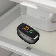 GENERICO - Oxímetro Digital Pulsómetro De Dedo Saturación Pantalla Led