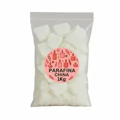 GENERICO - Parafina China Blanca Solida Para Velas En Casa Artesanales 1Kg