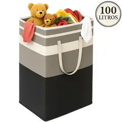 ONE PIXEL - Cesto Canasto funda Para Ropa Sucia Grande Capacidad 100 Litros