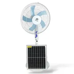 GENERICO - Ventilador Solar Recargable