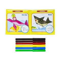 MONKEY BRANDS - Juego de Plantillas y Arte Educativo Escolar Fun For Kids