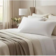 GENERICO - 1 Almohada Cama King 50x90 cm Siliconada