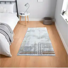 MITAPETE COM - Tapete Alfombra Camino Pie De Cama Turquia 80 X 150cms Beige Dorado