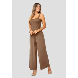 MARKETING PERSONAL - Enterizo Largo Mujer Chocolate Mp 1064