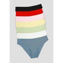 FORMAS INTIMAS - Cachetero Paq X7 Mujer Multicolor Fi 112794