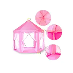 GENERICO - Carpa Velo Rosado Niña Juguete Princesa Casita Rosa