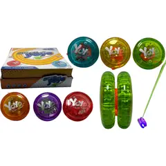 MAZUGI - Juguete Yoyo Juego Multicolores X1und Con Luz Led Para Niños