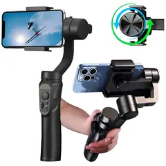 ONE PIXEL - Estabilizador Plegable Gimbal Para Celular 3 Ejes De Rotación