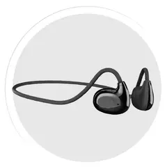 INNOVA - Audífonos Deportivos Conducción Ósea Bluetooth 5.3 Resistentes Agua