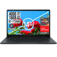 ASUS - PORTATIL EXPERTBOOK AMD RYZEN 7-7735HS SSD 4TB RAM 16GB 14 FHD