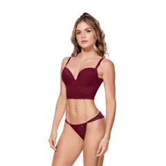 DECORACIONES CONDISEÑO - Corpiño Merlot Chamela 45870