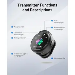 DIVASKIN - Microfonos Para Celular Usb-c Lavalier Profesional