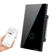 COLME TECHNOLOGY HOME - Interruptor Wifi Tactil Inteligente Alexa Google Home 2 Vias