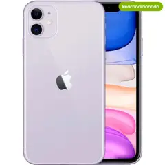 APPLE - Celular Iphone 11 128 Gb Morado Reacondicionado + Garantia Extendida