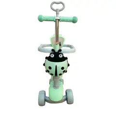 GENERICO - Patineta Scooter Paseador 5 En 1 Brazos De Seguridad Y Luces