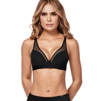 CHAMELA - Brasier Prehormado Negro 45900