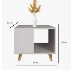 GENERICO - Mesa De Centro Mesa Para Sala Minimalista Wengue