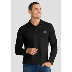 MARKETING PERSONAL - Camibuzo Hombre Negro Mp 105401