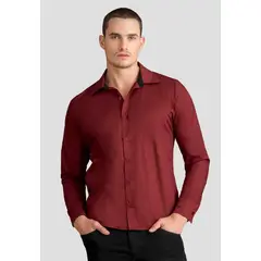 MARKETING PERSONAL - Camisa Hombre Merlot Mp 112807
