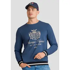 MARKETING PERSONAL - Buzo Hombre Azul Profundo Mp 112808