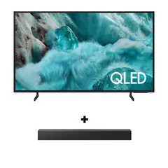 SAMSUNG - Combo Televisor + Barra - 65 pulgadas QLED 4K F-QN65Q6FAAKXZL - Barra de sonido HW-B400F