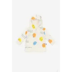 NATO - Hoodie para bebé con estampado en caritas y frases de la colección Magia de Ser marca