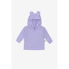 NATO - Hoodie para bebé unicolor en lila de la colección Unicolor marca