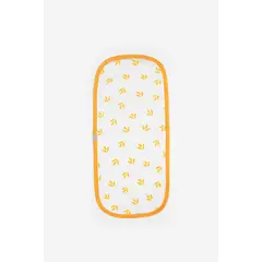 NATO - Trapito cargador para bebé color ambar con estampado en hojas marca