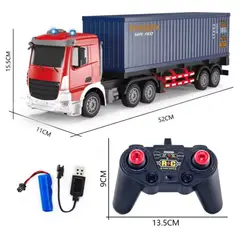 GENERICO - Camion Trailer Tractomula de Gran tamaño Control Remoto